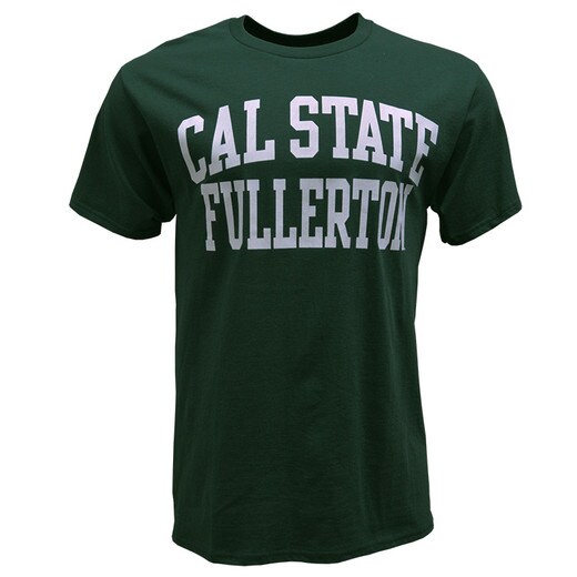 Champion Arch Cal State Fullerton T-shirt - Forest Green